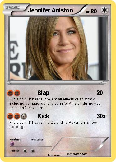 Pokemon Jennifer Aniston
