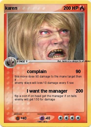 Pokemon karen