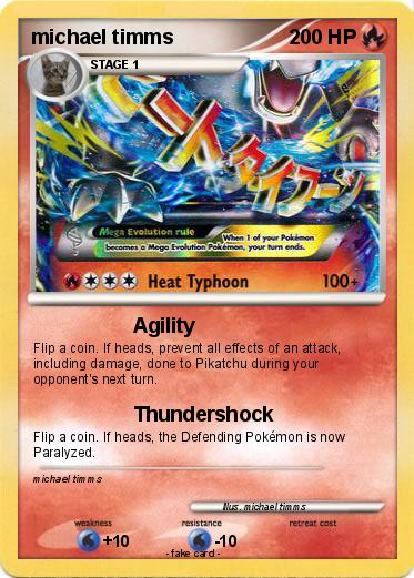 Pokemon michael timms