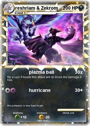 Pokemon reshriam & Zekrom