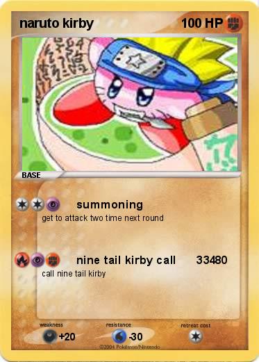 Pokemon naruto kirby