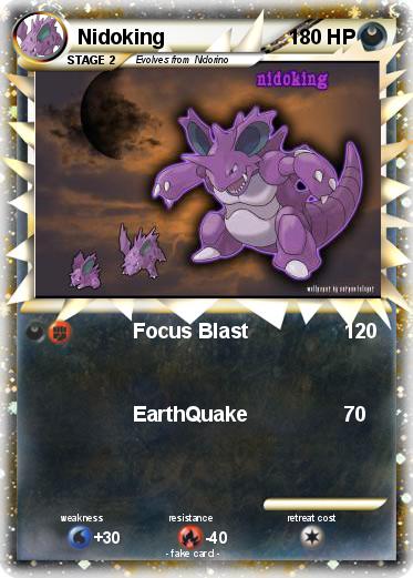 Pokemon Nidoking