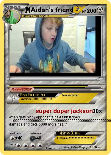 Pokemon Aidan's friend