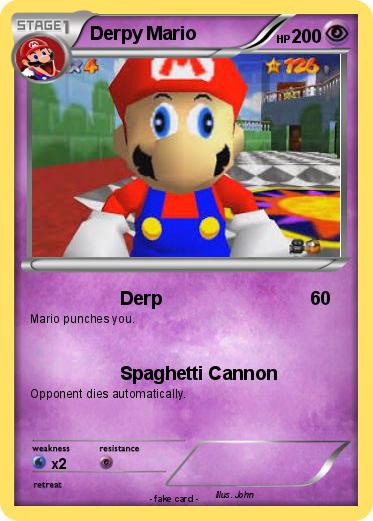 Pokemon Derpy Mario