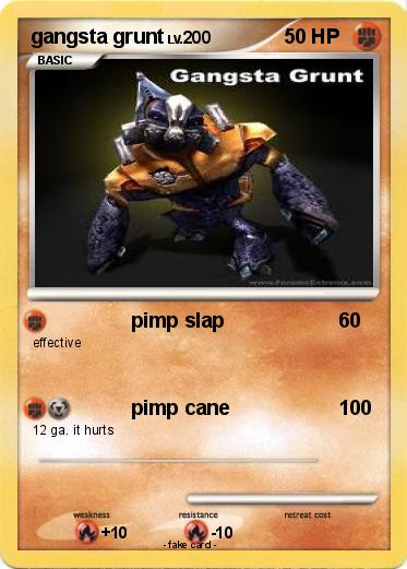 Pokemon gangsta grunt