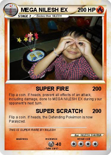 Pokemon MEGA NILESH EX