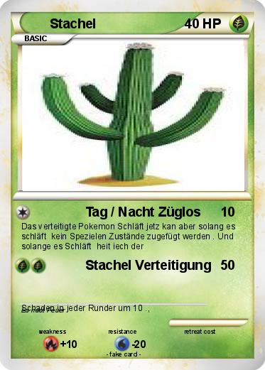 Pokemon Stachel