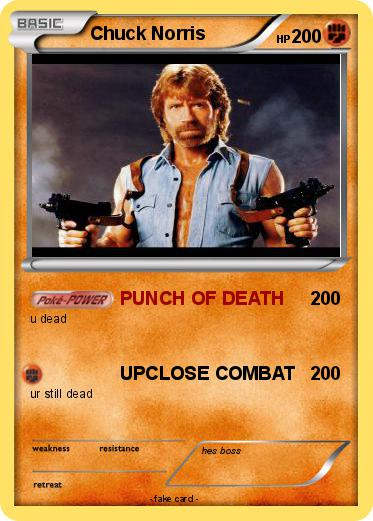 Pokemon Chuck Norris