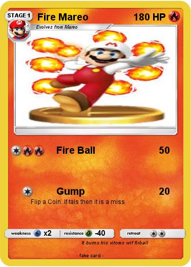 Pokemon Fire Mareo