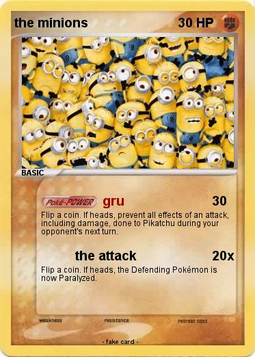 Pokemon the minions