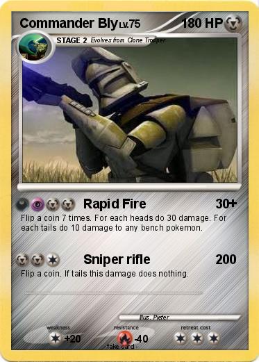 Pokemon Commander Bly