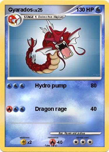 Pokemon Gyarados