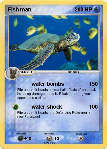Pokemon Fish man