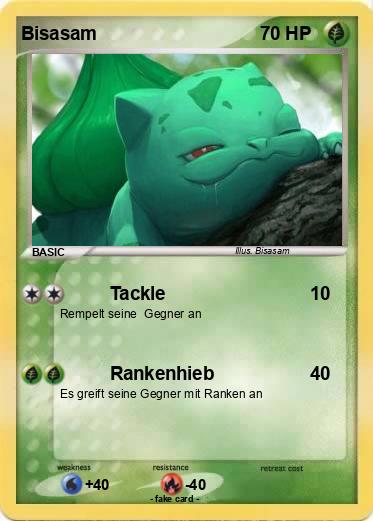 Pokemon Bisasam