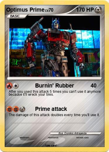 Pokemon Optimus Prime Pokemon Optimus Prime