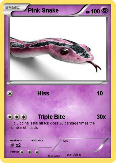 Pokemon Pink Snake