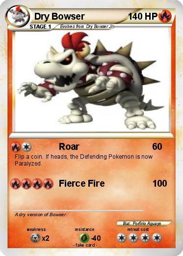 Pokemon Dry Bowser