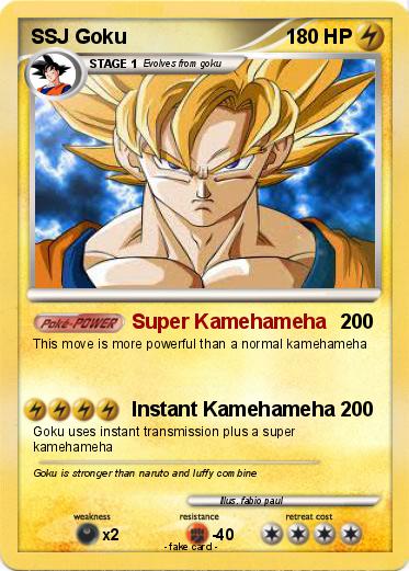 Pokemon SSJ Goku