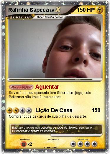 Pokemon Rafinha Sapeca