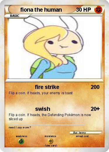 Pokemon fiona the human