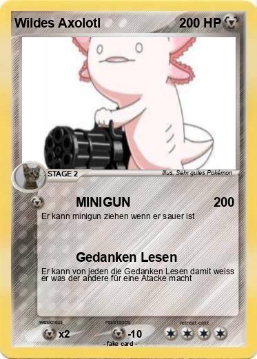 Pokemon Wildes Axolotl Pokemon Wildes Axolotl
