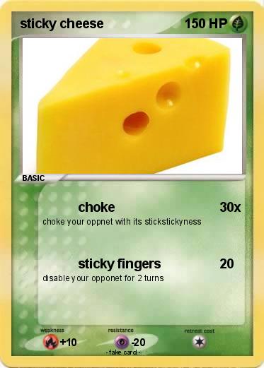 Pokemon sticky cheese