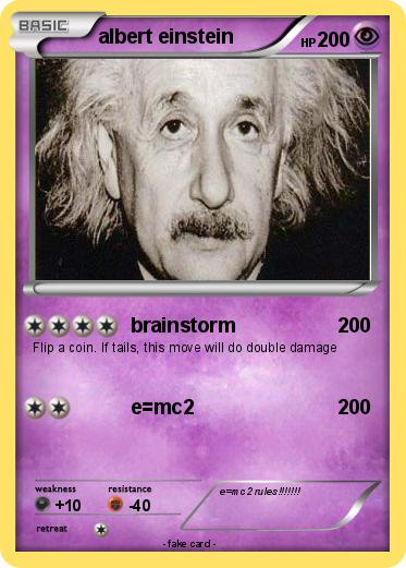 Pokemon albert einstein