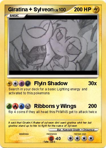 Pokemon Giratina + Sylveon