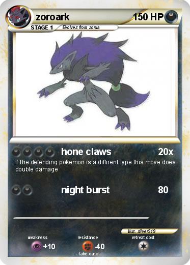Pokemon zoroark