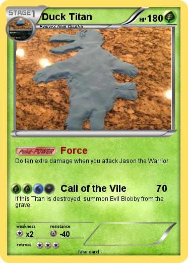 Pokemon Duck Titan