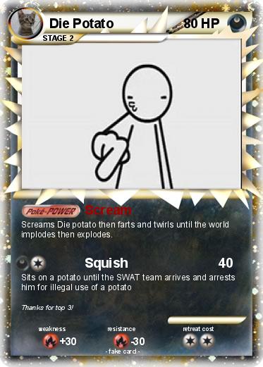 Pokemon Die Potato