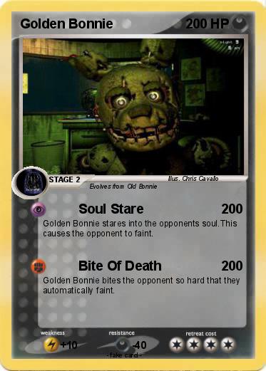 Pokemon Golden Bonnie