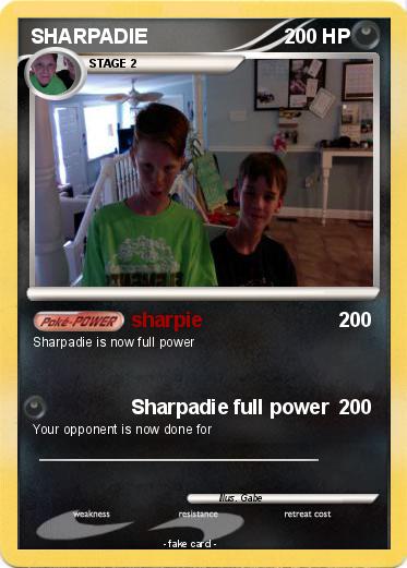 Pokemon SHARPADIE