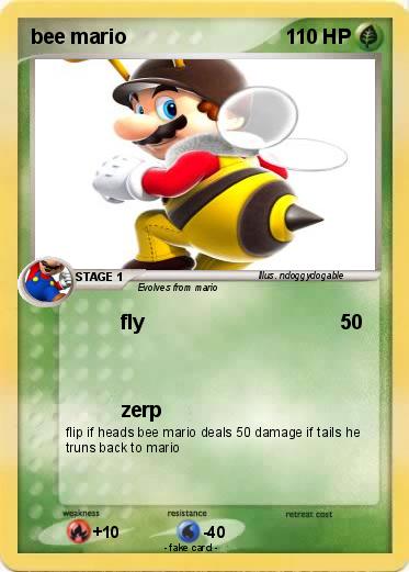 Pokemon bee mario