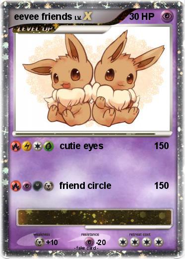 Pokemon eevee friends