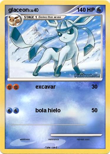 Pokemon glaceon
