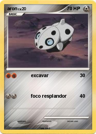 Pokemon aron