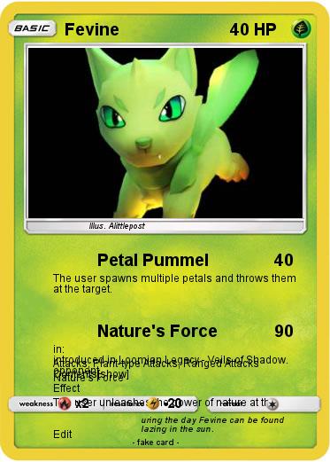 Pokemon Fevine