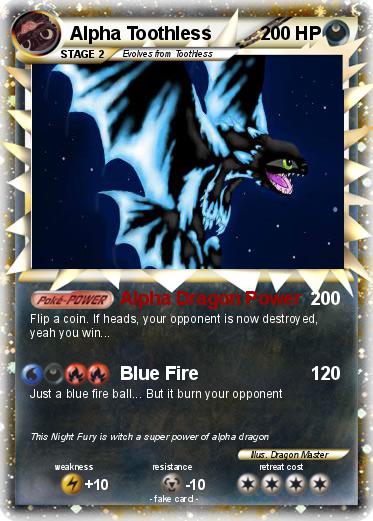 Pokemon Alpha Toothless