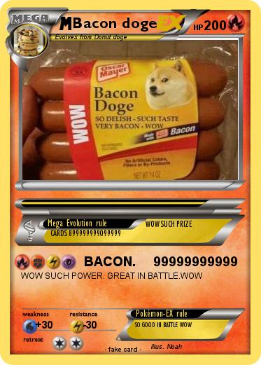 Pokemon Bacon doge