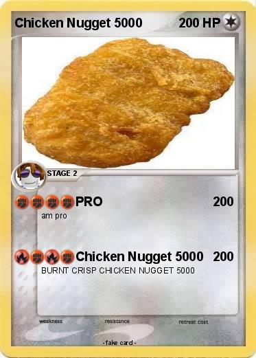 Pokemon Chicken Nugget 5000