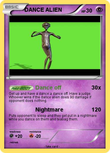 Pokemon DANCE ALIEN