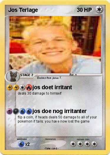 Pokemon Jos Terlage