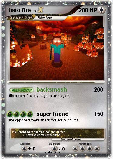 Pokemon hero fire