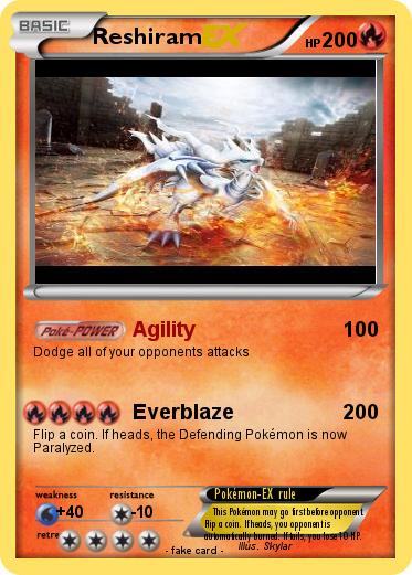 Pokemon Reshiram
