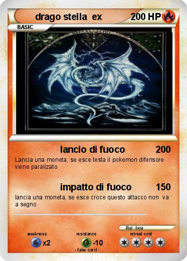 Pokemon drago stella  ex