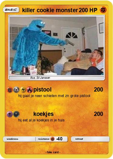 Pokemon killer cookie monster