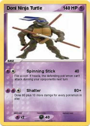 Pokemon Doni Ninja Turtle
