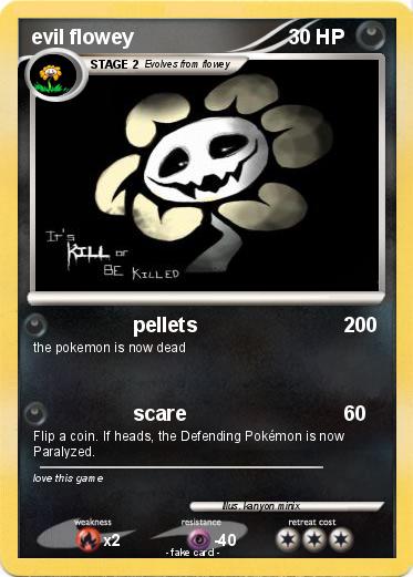Pokemon evil flowey