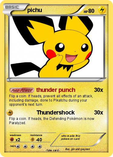 Pokemon pichu